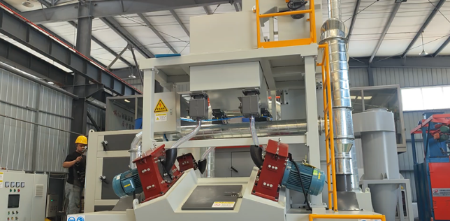 三沙喷砂机在金属加工行业的应用与优势