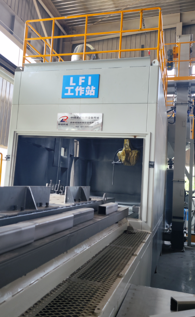 三沙喷砂机自动化改造 提升生产线产能